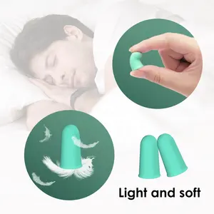 Tapones para los Oídos Desechables <span class=keywords><strong>de</strong></span> Espuma Suave con Certificación CE SNR38dB, Protección Auditiva para Dormir, Viajar y Trabajar, Anti-Ronquidos, Cómodos - Product Image 5