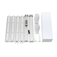 Tissu de tension double face rétroéclairé par LED 1x2m Boîte à lumière SEG en aluminium avec 4 étagères pour l'affichage des affiches