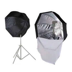 Nouveau parapluie octogonal professionnel de 80 cm/32 pouces pour réflecteur pour appareil photo, flash de studio, flash cobra, flash électronique - Product Image 5