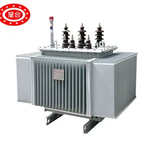 Transformador de potencia de inmersión de aceite trifásico, bobina toroidal de 11Kv, KVA, 400KVA, 630KVA, 11kv, S11, 200