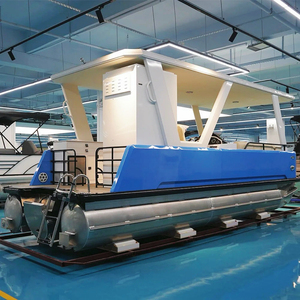 Bateau à ponton personnalisé, durable et zéro émission, avec moteur - Product Image 4
