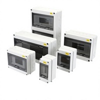 Boîtier de distribution extérieur étanche HT IP65 63A pour usage domestique, disjoncteur, interrupteur à air, montage en surface, en plastique - Vente en gros usine