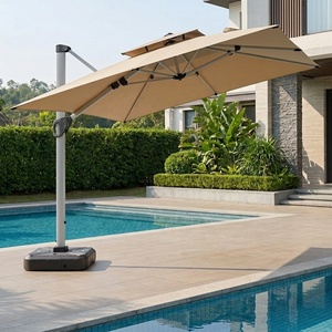 Parasol cantilever rotatif de design populaire pour <span class=keywords><strong>jardin</strong></span>, plage et terrasse, idéal pour les loisirs <span class=keywords><strong>en</strong></span> extérieur - Product Image 3