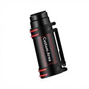 Termo de Acero Inoxidable 304 de Gran Capacidad con Asa Portátil para Coche, Taza Aislada para Hombre, Mantiene Frío, Personalizable para el Hogar - Product Image 1