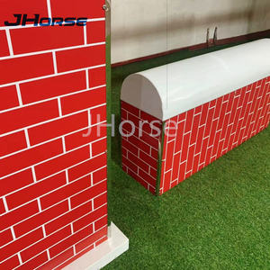 Spectacle hippique professionnel saute l'équipement d'<span class=keywords><strong>obstacle</strong></span> avec des poteaux de <span class=keywords><strong>cheval</strong></span> en bois - Product Image 4