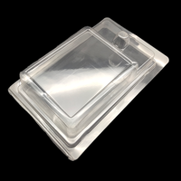 Boîte personnalisée d'emballage blister à clapet en PVC transparent et PET à chambre unique recyclable pour le maquillage et le parfum