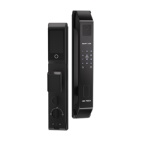 Cerradura de Puerta con Código PIN, Cerradura Digital Inteligente con Control por Aplicación Wifi Tuya, Resistente al Agua