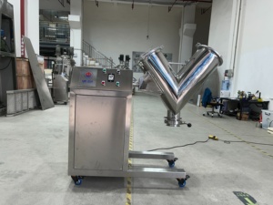 เครื่องผสมแบบตัววีสำหรับผงและเม็ด วัสดุสแตนเลส ขนาด 10กก. 20ลิตร 30ลิตร 50ลิตร สำหรับการสอน การวิจัย และการศึกษาทางวิทยาศาสตร์ - Product Image 2