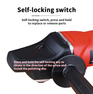 150Mm Xe Điện Đánh Bóng Kép Hành Động 1200W Có Thể Điều Chỉnh Tốc Độ Sanding Waxing Công Cụ Điện Với Miễn Phí Xe Chi Tiết Sáp - Product Image 5