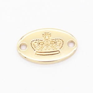 Accessoires de quincaillerie de qualité supérieure, étiquette métallique en alliage de zinc avec logo gravé pour valise - Product Image 1