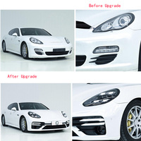 Nouvelle qualité d'origine pour la mise à niveau 970 vers 971.2 Turbo S Style Bodykit DRL LED Phares avant Pare-chocs avant pour 2010-2016 Plug