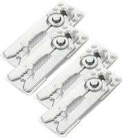 Combinaison en métal Canapé à emboîtement Meubles Connecteur Fixation Support Lit Canapé Connecteur Crocodile Boucle