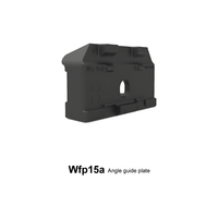 Plaque de guidage angulaire Wfp15a pour système de fixation de rail W300-1 DEF300 EN 13481-2 pour voie ferrée à grande vitesse conventionnelle sans ballast