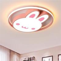 Lámpara de Techo LED Creativa de Dibujos Animados en Forma de Nube para Habitación Infantil, Estilo Macaron para Dormitorio y Estudio, Diseño de Mariposa en Rosa para Niñas