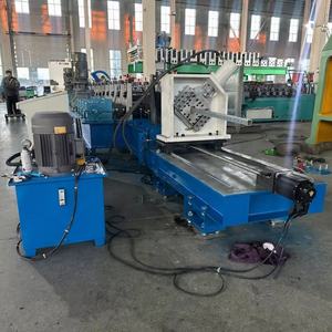 Ligne de formage à froid automatique de profilés pour supports de panneaux solaires, contrôlée par PLC - Product Image 1