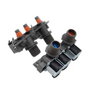 Válvula de Control de Agua de Repuesto para Lavadora <span class=keywords><strong>Samsung</strong></span>, Tres Salidas, Dc62-00024b, G3/4''*12mm - Product Image 1