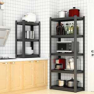 Morgie Venta caliente garaje casa almacén de hierro de metal rack sin tornillos blanco estantes de almacenamiento - Product Image 5