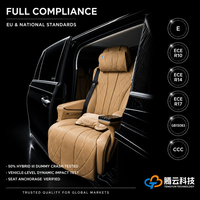 Siège de voiture sport Tengyun S5B en cuir PU confortable, universel pour Alphard Sprinter Van, pour utilisateurs handicapés, pivotant programmable, électrique