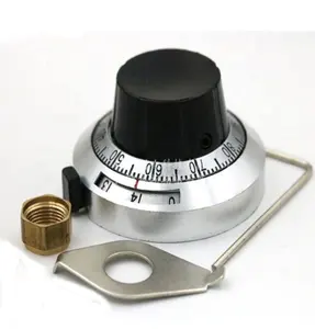 Escala de precisión 6.35mm 3590S Sombrero de perilla perilla adecuado para Multi-Turn Potenciómetro 