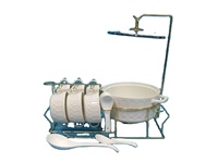Ensemble de soupières et de plats en porcelaine pour restaurant moderne, chauffe-soupe de luxe, pots à soupe et à bouillon en céramique