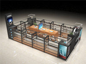 Kiosk bán ốp điện thoại chất lượng tốt, trưng bày tại trung tâm thương mại, bán lẻ điện thoại di động, cần bán - Product Image 3