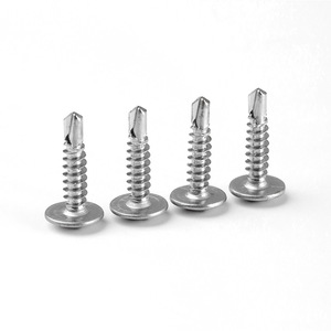 Vis autotaraudeuses à tête cylindrique en acier inoxydable 304, M4.2 M4.8, tête Phillips, pour tôles ondulées en métal - Product Image 1