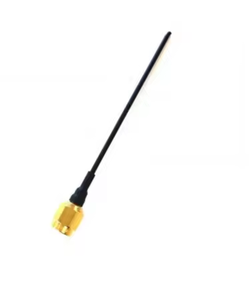 Antenne multibande 3 bandes 868 MHz 50 Ohm de l'usine Antele - Connecteur mâle, polarisation verticale, gain 3,5 dBi, 10 W, diamètre 0,8 mm, 90 mm - Product Image 1