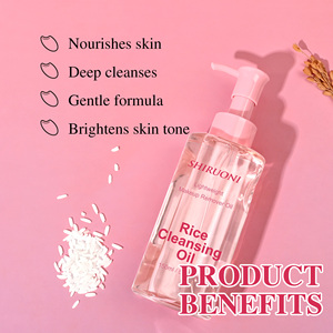 Nhãn Hiệu Riêng Gạo Nước Trên Khuôn Mặt Sâu Lỗ Chân Lông Làm Sạch Dầu Cho Da Nhạy Cảm Trang Điểm Remover Dầu Trên Khuôn Mặt Sữa Rửa Mặt OEM - Product Image 4