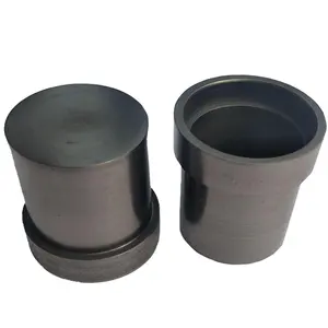 2kg độ tinh khiết cao Graphite crucible cho vàng bạc đúc phế liệu nóng chảy công cụ