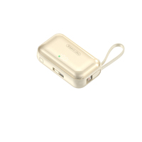 Lampe de poche très vendue, mini batterie externe de poche d'urgence, capsule, 10000mAh pour téléphone et Android, charge rapide PD22.5W, type C