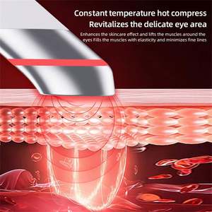 Pluma de borrador de arrugas de ojos eléctrica inalámbrica, masajeador de ojos, eliminación de Círculos oscuros, levanta la piel, aprieta la piel, batería recargable USB para el hogar - Product Image 5