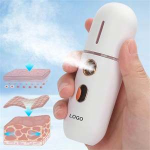 Mini vaporizador Facial recargable de mano Nano Mist Spray piel suave limpieza de ojos herramienta de belleza de plástico alimentada por USB hogar Hotel - Product Image 1
