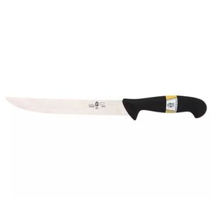 Coltello da intaglio 22 cm con lama in acciaio inossidabile e manico in plastica, resistente, per uso in cucina (per destrorsi) - Product Image 1