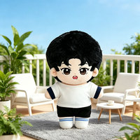 Figurine en peluche humanoïde Chibi sur mesure, certifiée CE et CPC, fabrication soignée, cadeau de détail en stock pour les détaillants de jouets, OEM