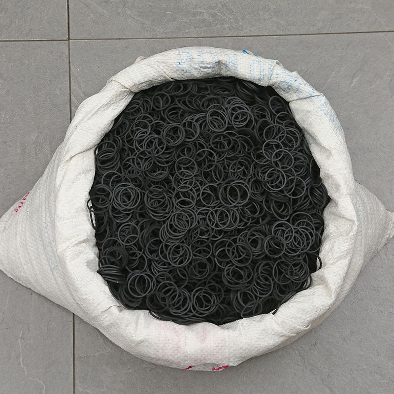 Mini Black Elastic Rubber Band Soft Elastic Hair Rubberbands for Kids Headband Hair Band Accessories