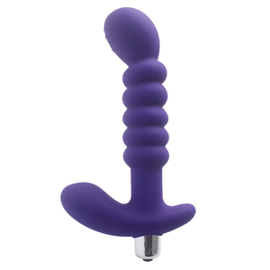 Vibrador de Próstata Aphrodisia Anal Pleasure de 10 Funciones, Masajeador Anal de Silicona ABS Impermeable <span class=keywords><strong>para</strong></span> Hombres, Mujeres y Parejas, Rosa y Morado - Product Image 4