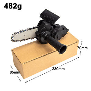 Adaptateur de mini-tronçonneuse Li Pu, tête de conversion pour perceuse électrique 4 en 1, en acier au carbone, pour l'abattage et l'utilisation en jardinage - Product Image 1