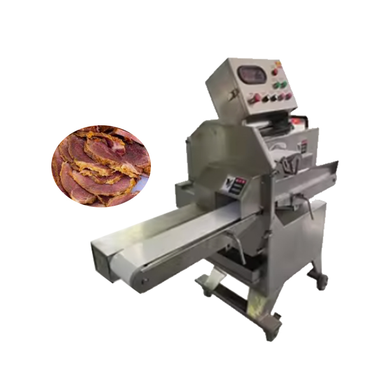 Good Quality Horizontal Cooked Meat Cutting Slicing Machine Beef Pork Bacon Smoked Meat Slicer