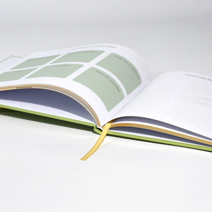 Agenda Personalizada para el Embarazo, <span class=keywords><strong>Libro</strong></span> de Recuerdos, Regalo Diario, Registro de Recuerdos, Diario del Primer Bebé, Papel Artístico, Tapa Dura, Spray Dorado - Product Image 5