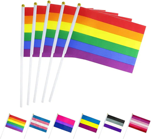 Gahumi ธงสำหรับขาย14X21ซม. ลายธงสองเพศแบบสั่งทำ - Product Image 3