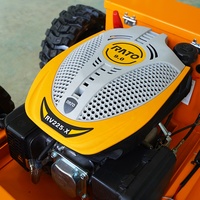 Mesin Pemotong Rumput Robot Tanpa Kabel 4-Tak Murah Baru, Tinggi Pemotongan Dapat Diatur, Kontrol Jarak Jauh, Dapat Membuat Mulsa, Roda Segala Medan