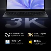 Tablette PC 2-en-1 Lenovo ERAZER S130 13 pouces 3K 2025 Intel Celeron N100 Windows 11 16 Go + 512 Go WiFi avec clavier pour entreprise
