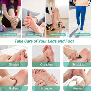 Masseur électrique pour les pieds personnalisé OEM, machine de massage des pieds Shiatsu sans fil pour la circulation sanguine et la douleur - Product Image 2