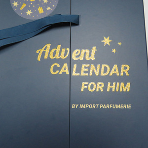 Boîte-cadeau de luxe personnalisée en papier kraft avec feuille UV Boîte aveugle pour le parfum Chocolat Bonbons Idées de cadeaux de Noël - Product Image 5