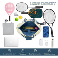 Sac à dos de sport multifonctionnel grande capacité personnalisé pour le tennis, le badminton et le pickleball