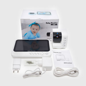 Smarte Babykamera mit 1080p-Auflösung, Zwei-Wege-Audio, 2,4GHz WLAN, App-Steuerung, 7-Zoll-Bildschirm, PTZ, Nachtsicht, Funkübertragung, 5m Reichweite - Product Image 2