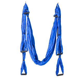 Meilleur <span class=keywords><strong>lit</strong></span> de yoga volant de couleur dégradée anti-gravité balançoire hamac de yoga aérien à faible étirement - Product Image 3