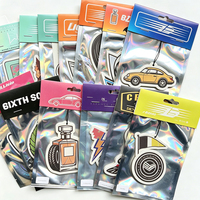 Désodorisant de voiture en papier personnalisé, désodorisant de voiture de luxe personnalisé, désodorisant de voiture parfumé de longue durée