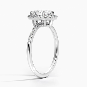 Stylish <b>Crystal</b> Silver <b>Ring</b> for Women Wedding Party Engagement Anniversary Gift Jewelry - Product Image 1