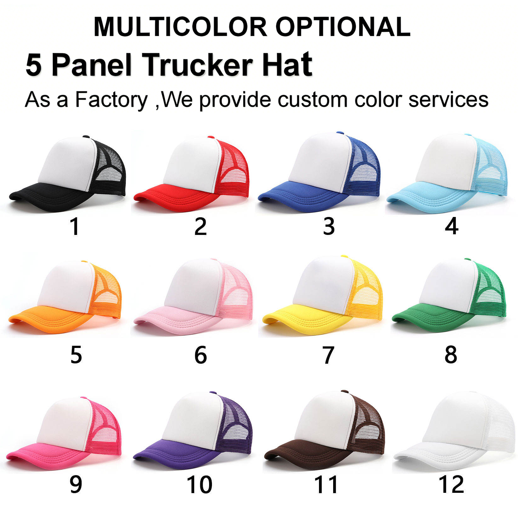 Gorra de camionero con esponja